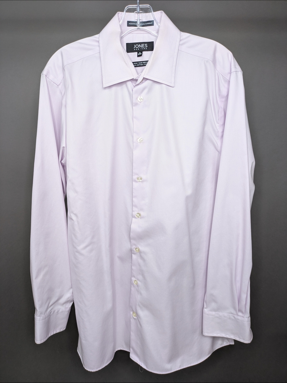 Jones New York Light Pink Dress Shirt